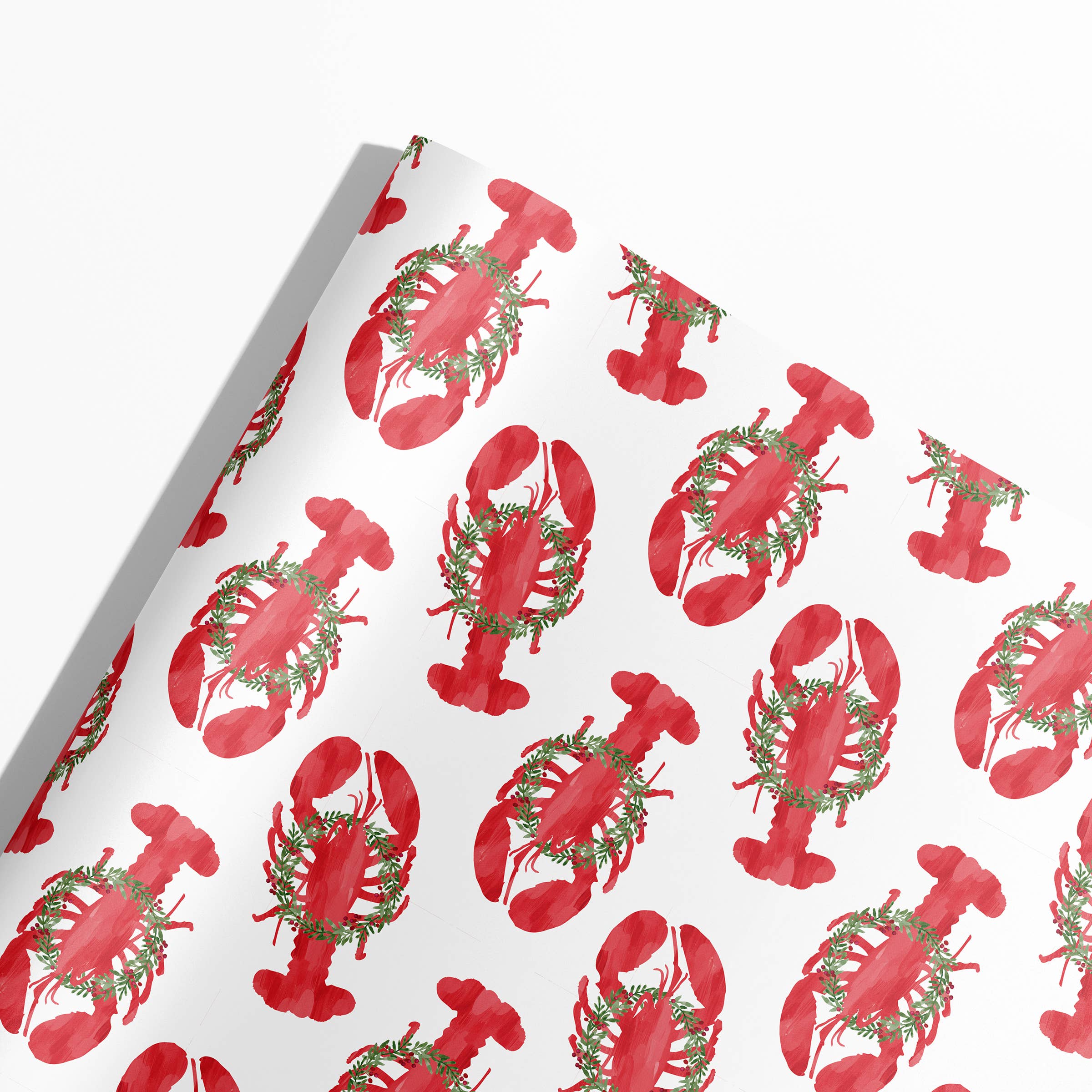 Rock Paper Scissors Lobster Crab Funny Premium Gift Wrap Wrapping