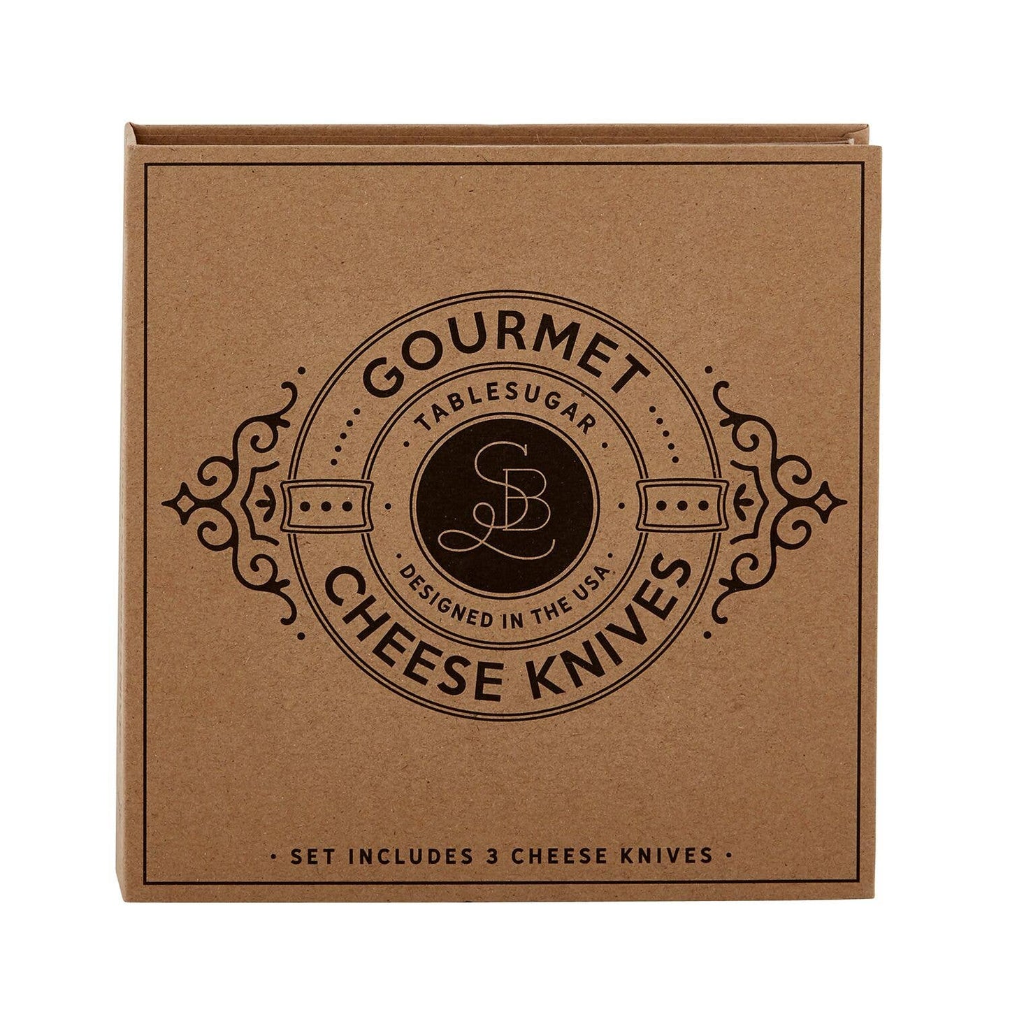 Gourmet Cheese Knives Book Box