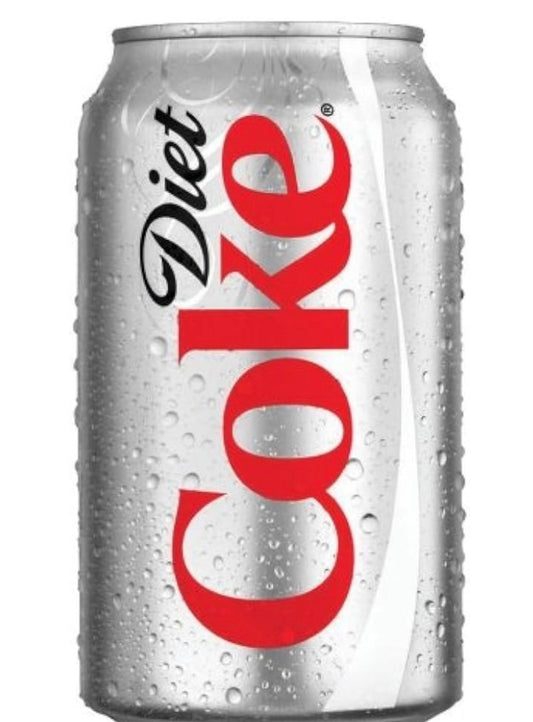 Coca-Cola and Diet Coke ￼12 oz can