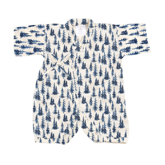 Forest Bamboo Newcastle Mini Kimono Jumpsuit