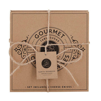 Gourmet Cheese Knives Book Box