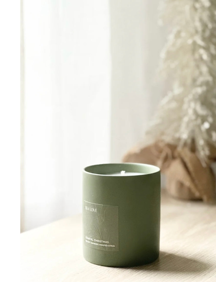 Coastal Christmas Soy Candle